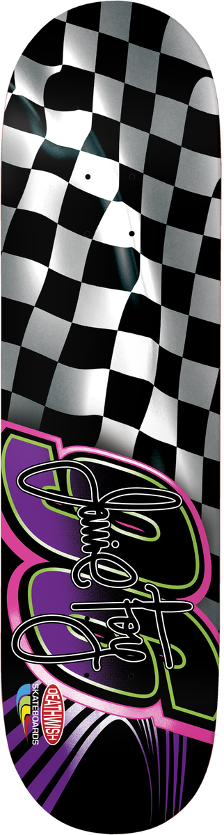 DEATHWISH JAMIE FOY CHECKERED FOY 8.5" SKATEBOARD DECK