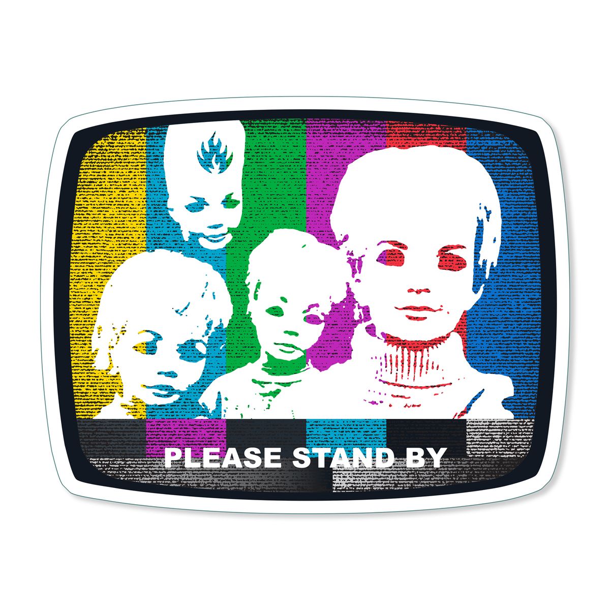 BLACK LABEL "Stand By" Sticker