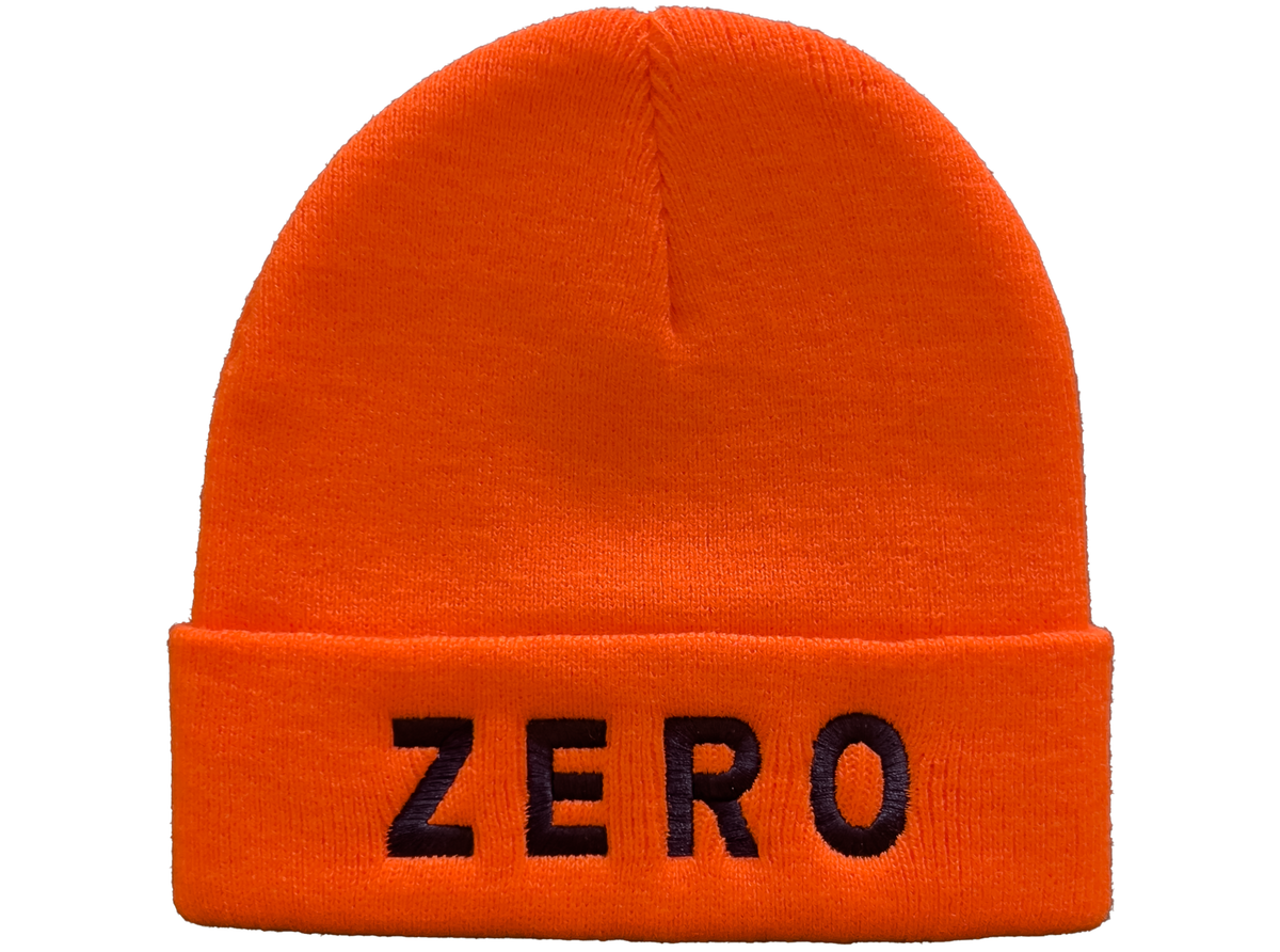 Zero Skateboards Army Embroidered (Orange) Beanie