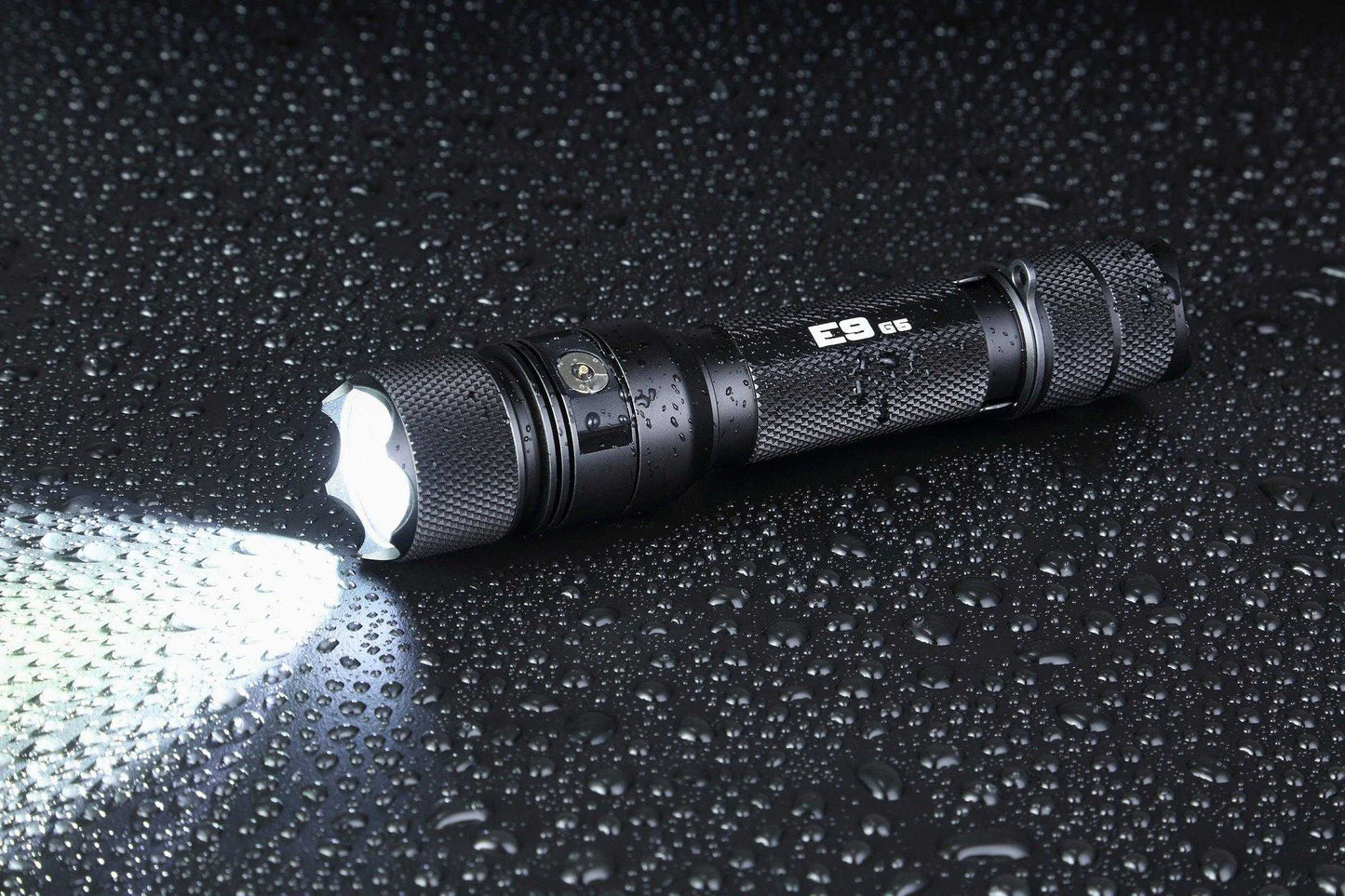 E9 GEN5 Long Throw- 3,000 Lumen 388 Meter Tactical EDC Flashlight
