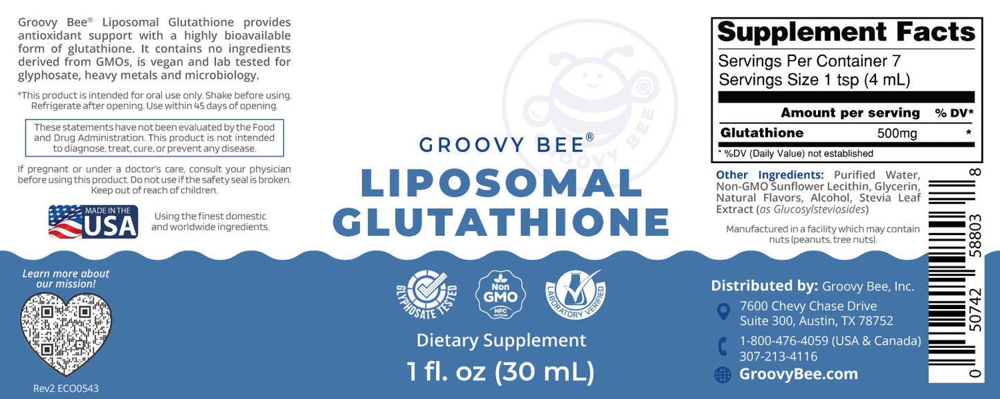 Liposomal Glutathione 1 fl. oz (30ml)