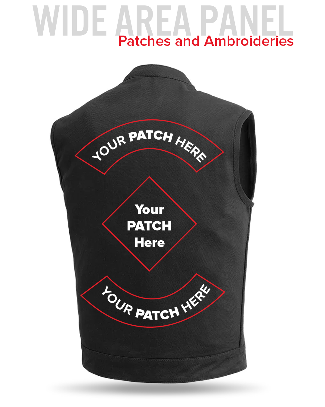 Havoc Men's Motorcycle Twill Vest