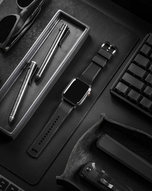 Apple Watch Silicone Band - Graphite Hardware 42mm