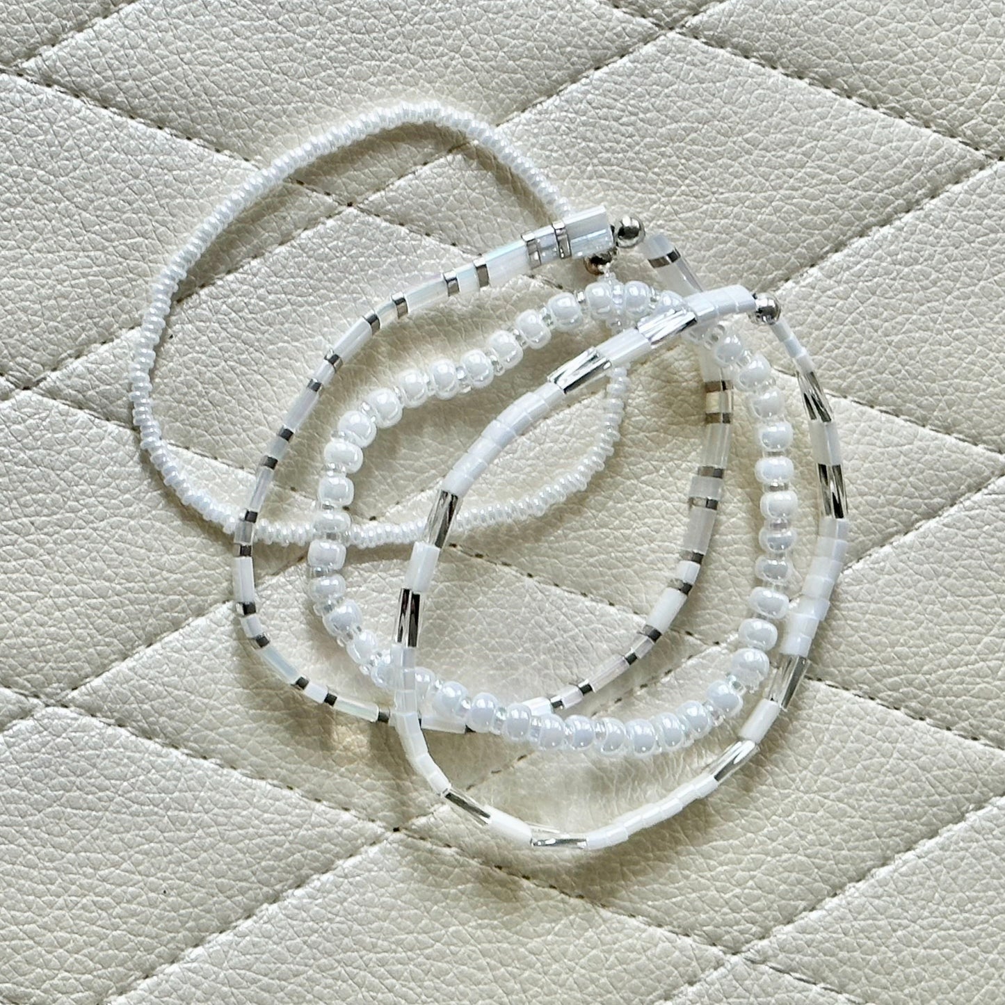 AVALANCHE - Beaded Bracelets - Set of 4