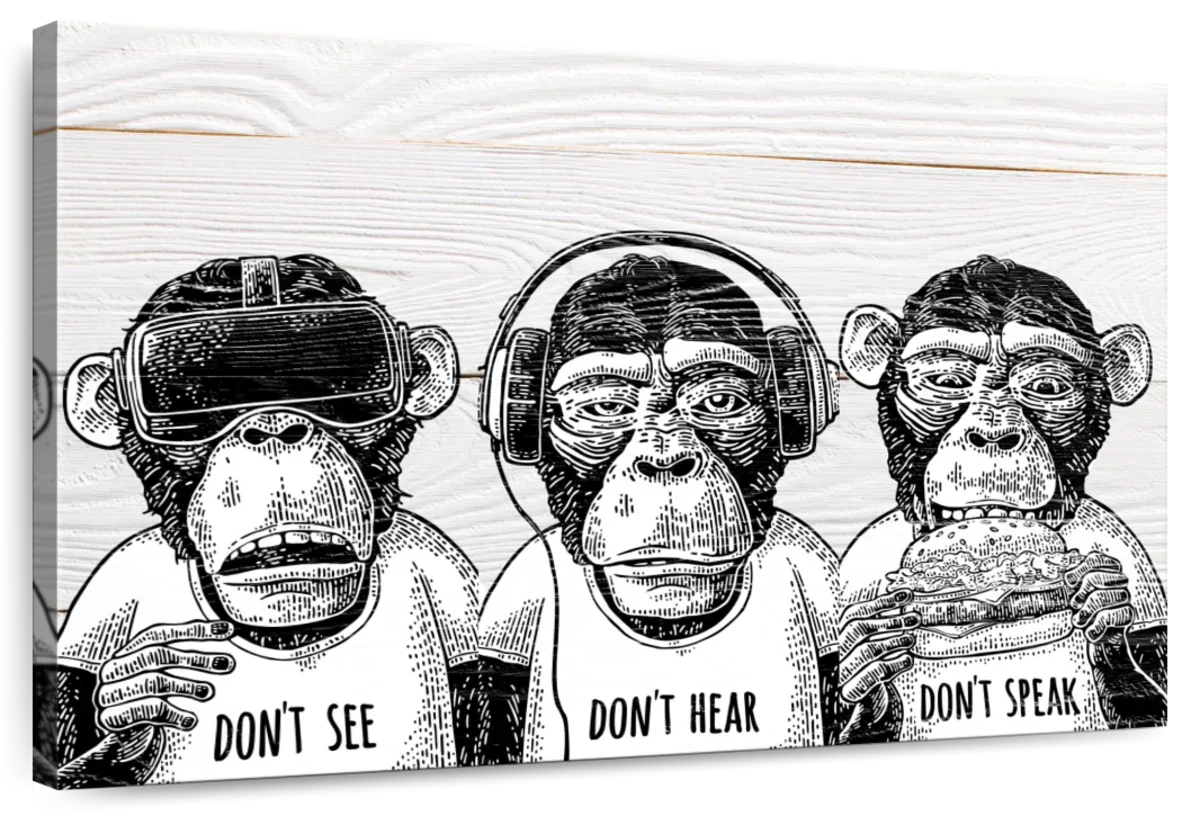 Cool Monkeys Wall Art