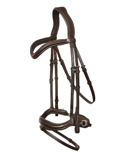 ExionPro 'Ursa' Anatomic Dressage Bridle With Reins