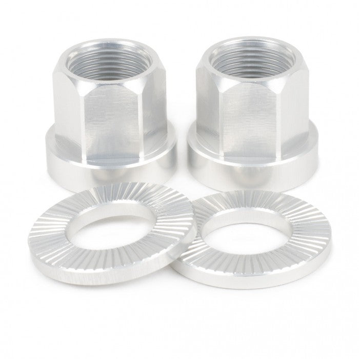 Shadow Conspiracy Featherweight Alloy Axle Nuts 14mm - Raw Polish