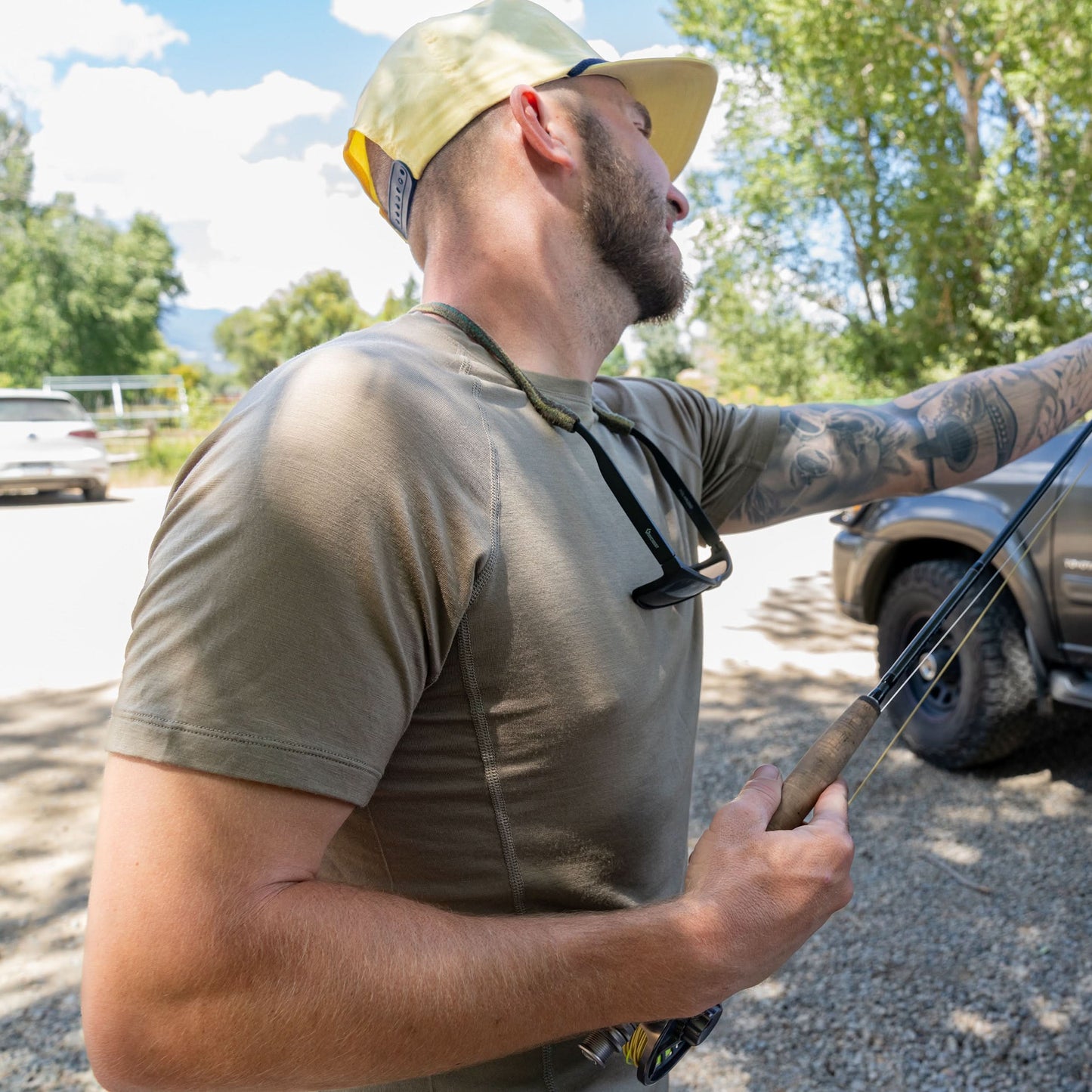 Microweight Men's Wool T Shirt - Woolverino