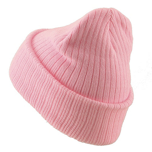 Acrylic Ribbed Cuff Beanie