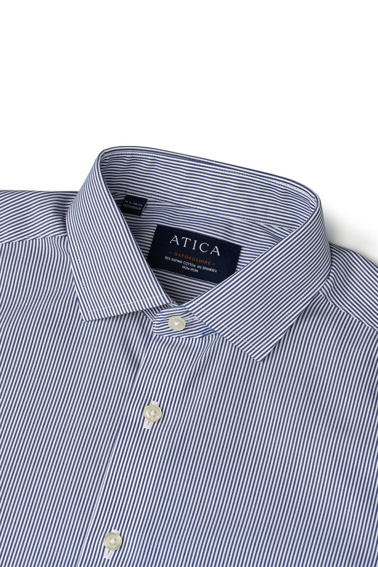 Oxfordshire Navy Stripes Shirt
