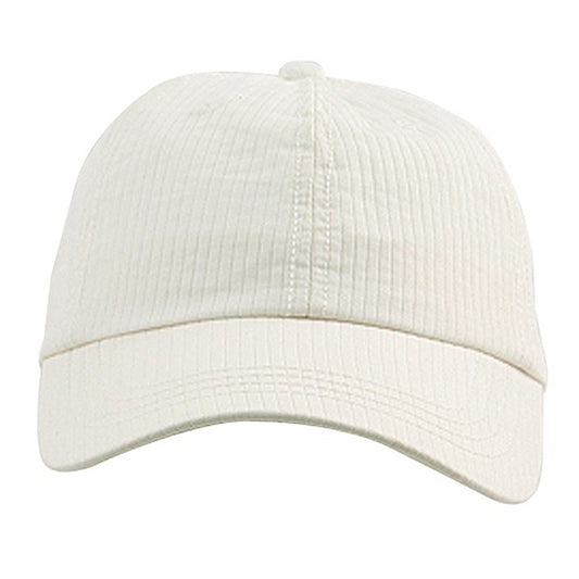 Low Profile Pine Stripe Cotton Washed Cap