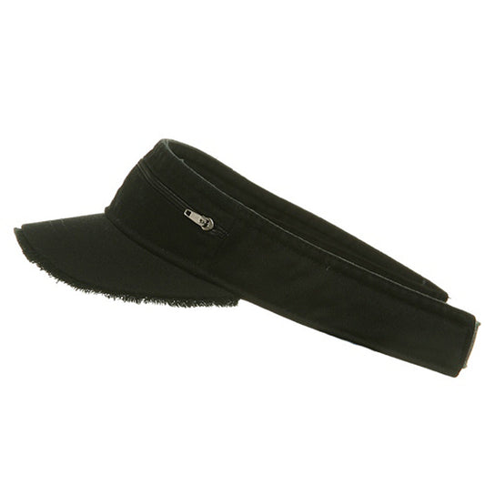 Enzyme Washed Cotton Twill Visor