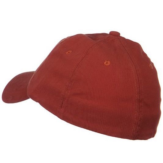 Light Brush Twill Fitted Cap