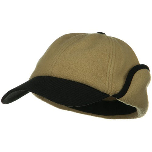 Anti Pilling Fleece Cap with Warmer Flap