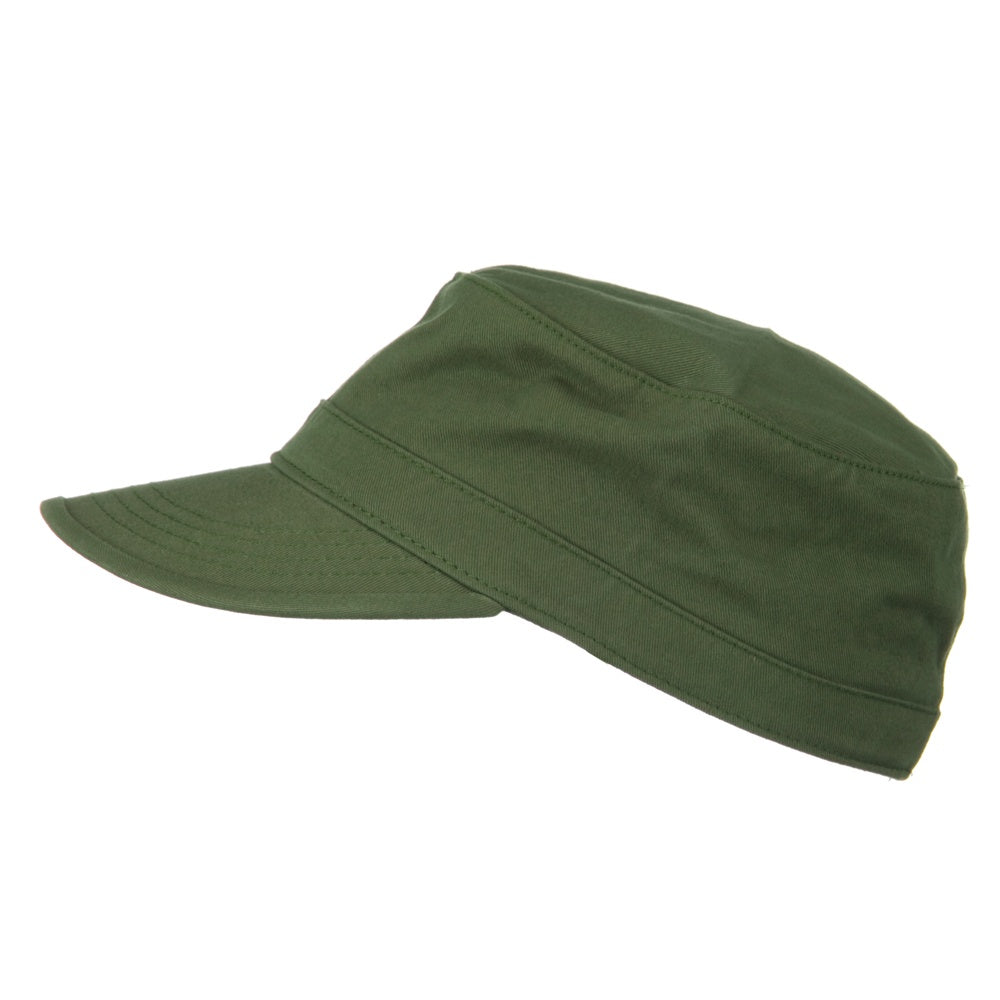 Big Size Cotton Fitted Military Cap