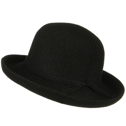 UPF 50+ Cotton Paper Braid Med Kettle Brim Hat