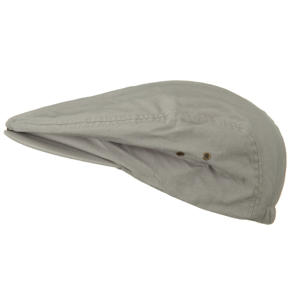 Oversize Washed Canvas Ivy Cap