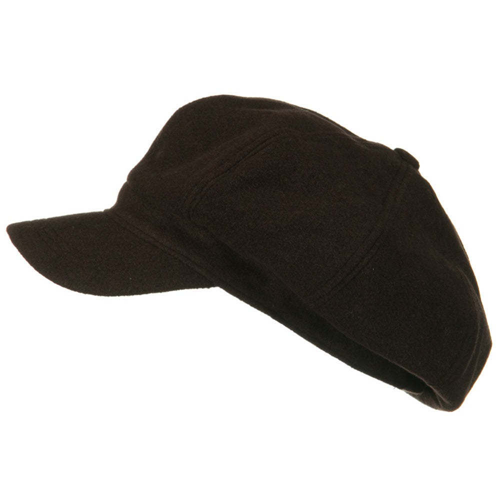 Big Size Classic Wool Newsboy Cap