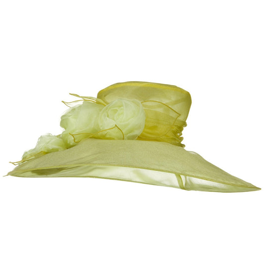 6 Roses Organza Hat