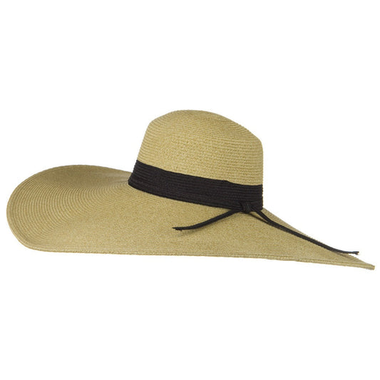 UPF 50+ Braided 7 Inch Brim Black Band Hat