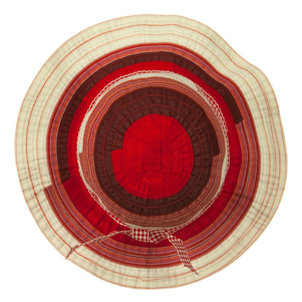 Girls Ribbon 3 Inch Brim Hat