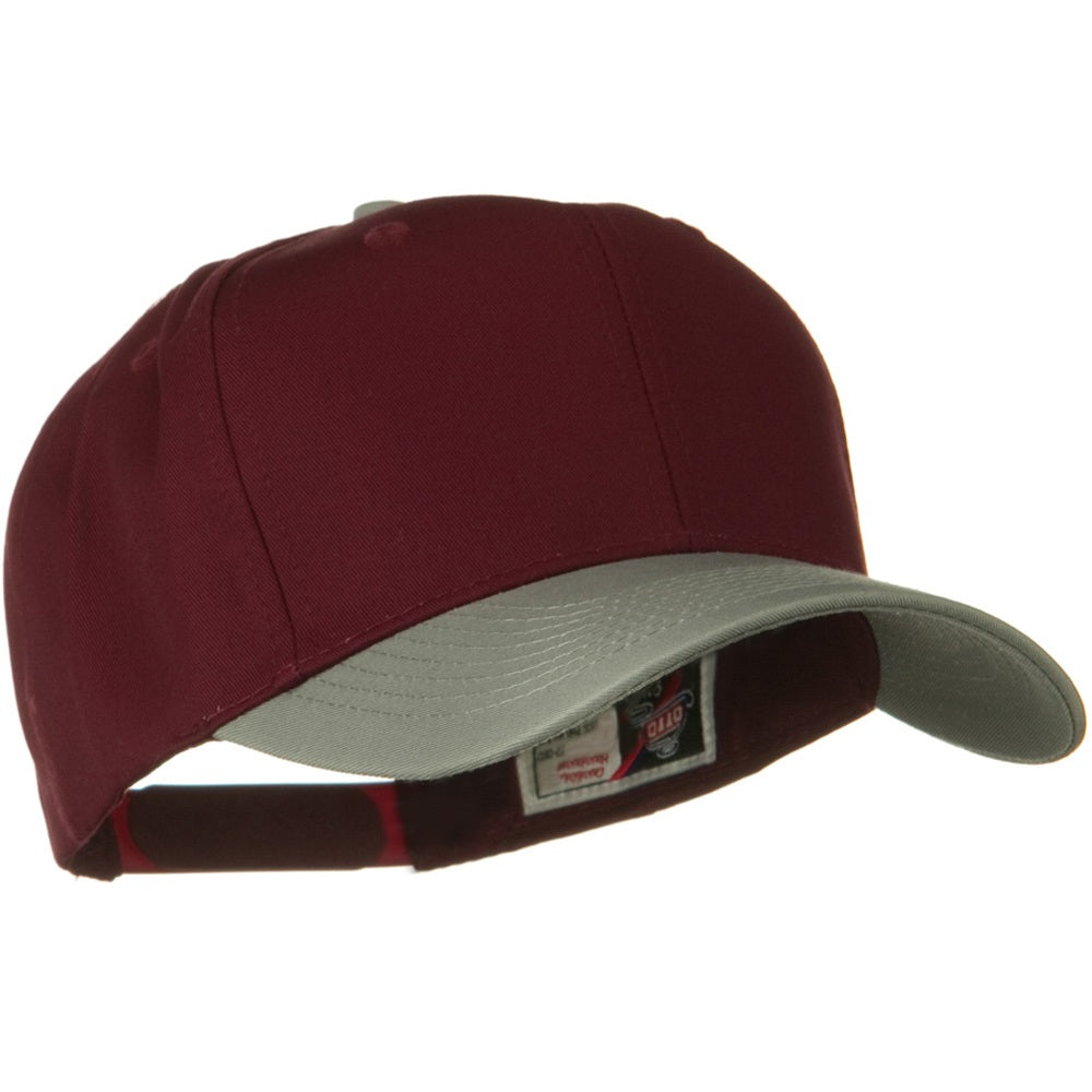 Two Tone Cotton Twill Pro Style Cap
