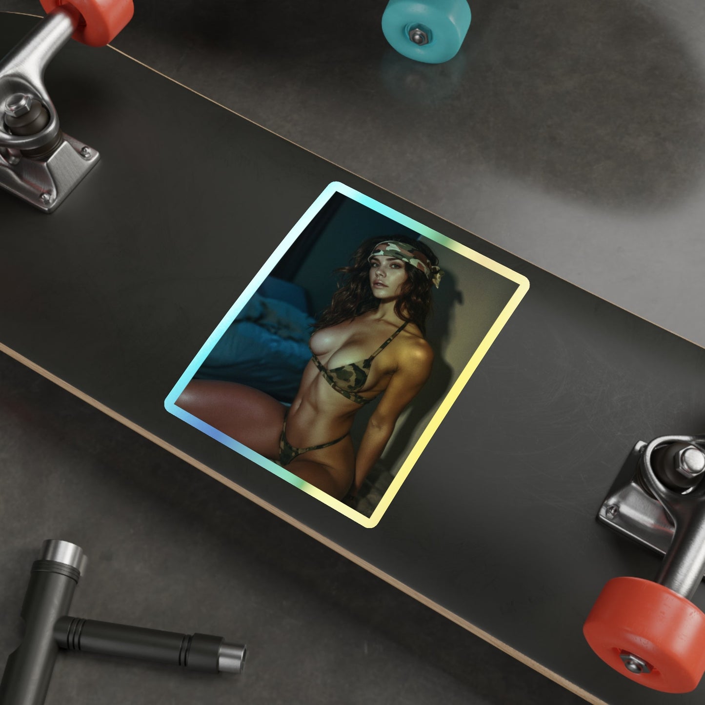 Camo Vol. 1 Holographic Die-Cut Stickers