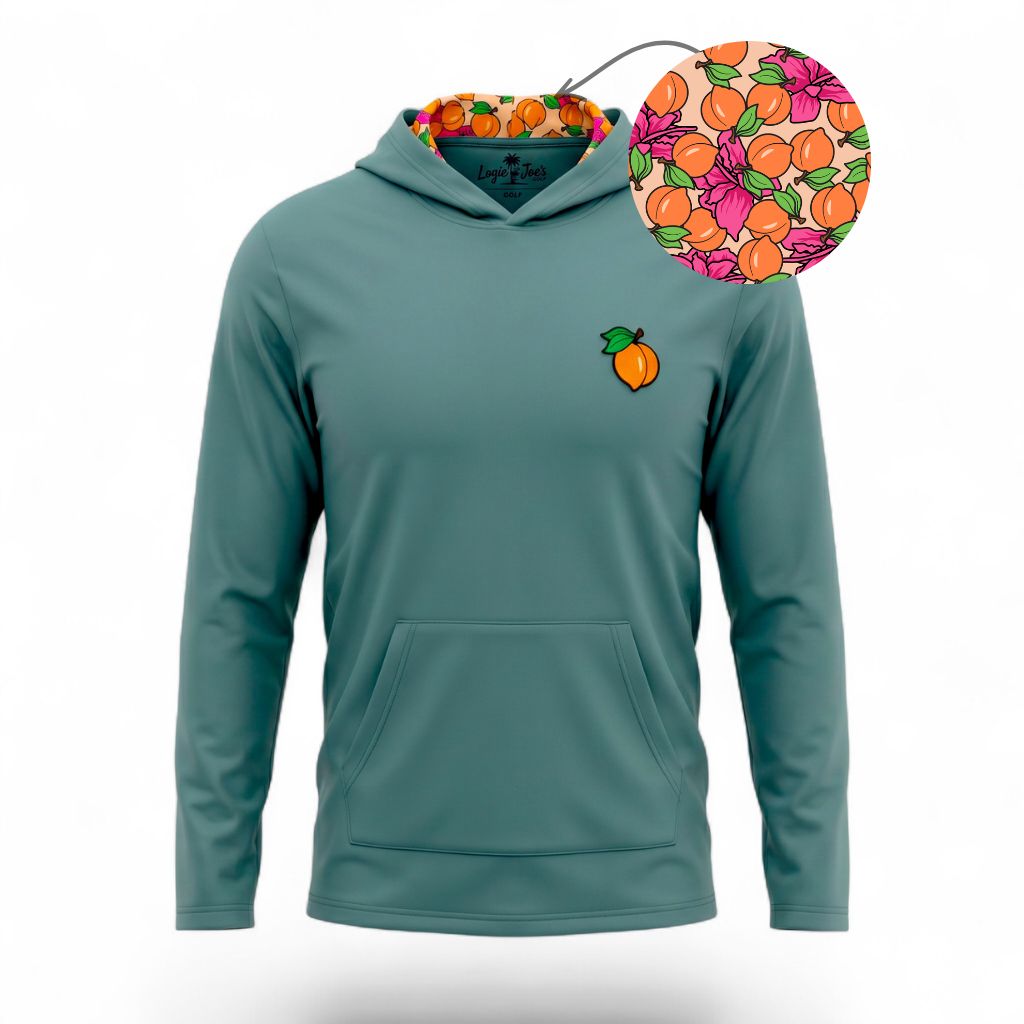 Peach Bellini Performance Hoodie | Lightweight Unisex Moisture-Wicking Athletic Hoodie