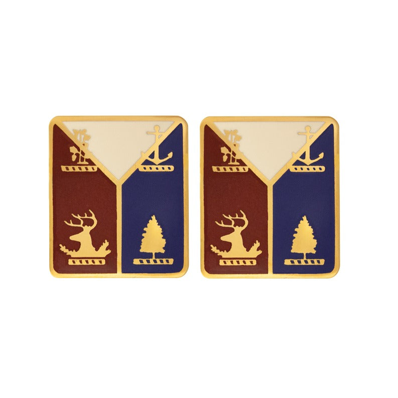 143rd Support Group Unit Crest DUI - 1 Pair