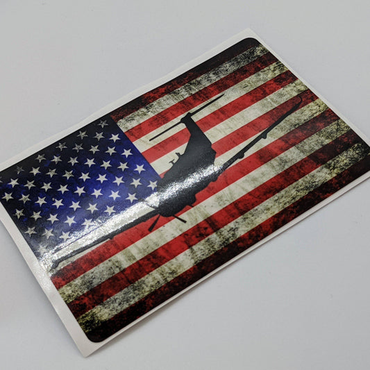 U-28A Draco - American Flag Decal