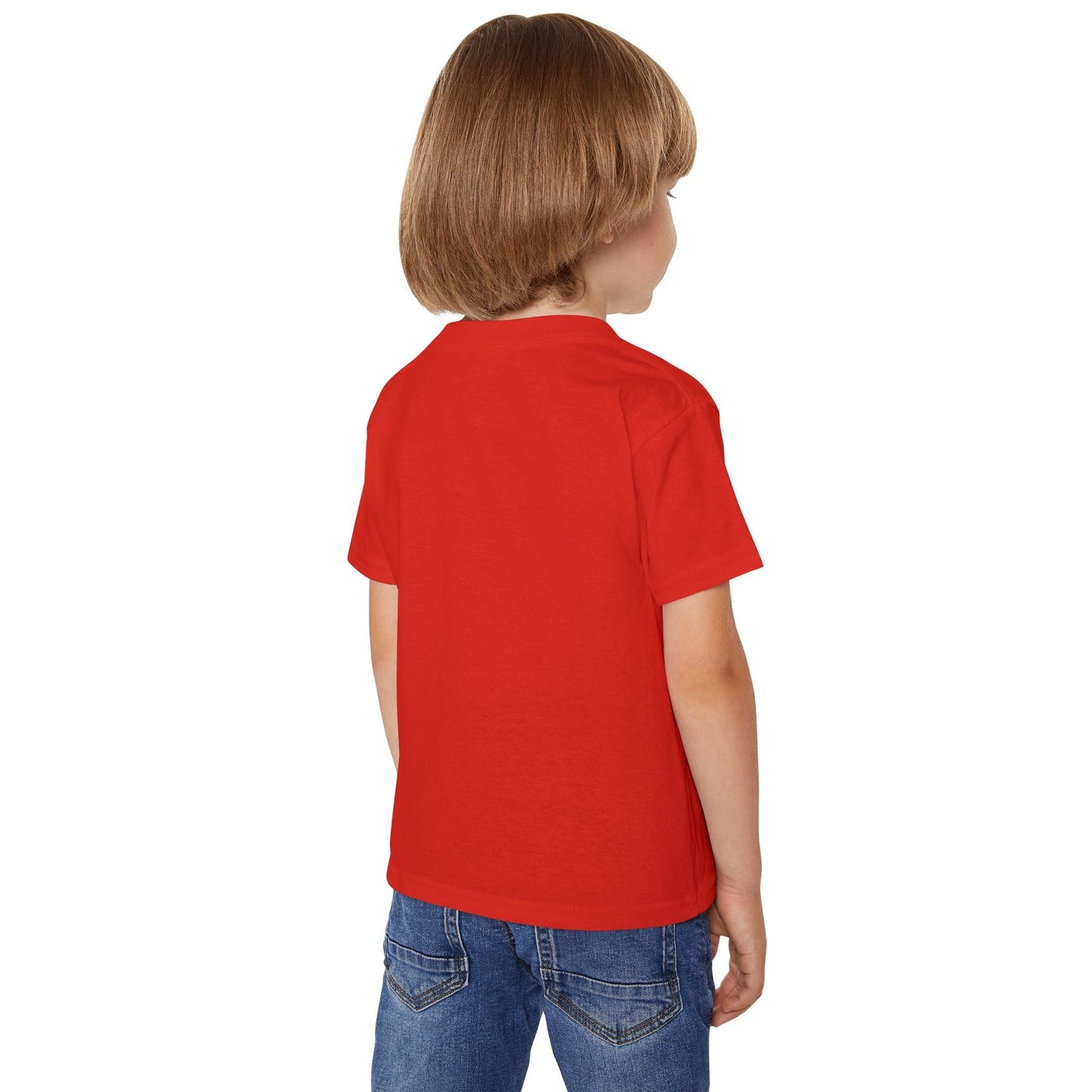 Toddler Cotton T-Shirt - The Standard Classic Fit Kids Cotton Tee by Printify