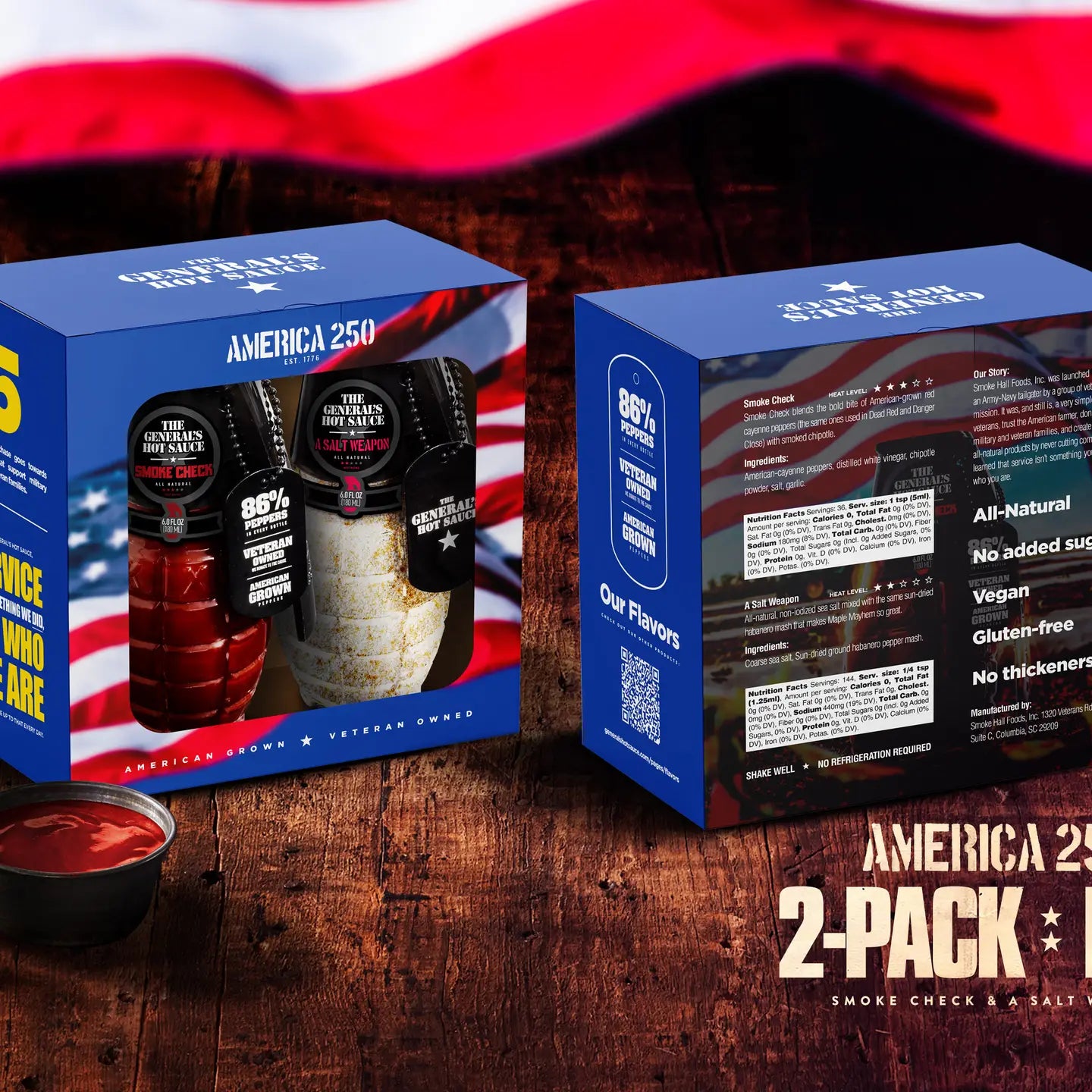 The General's All-American 2-Pack: Smoke Check,A Salt Weapon