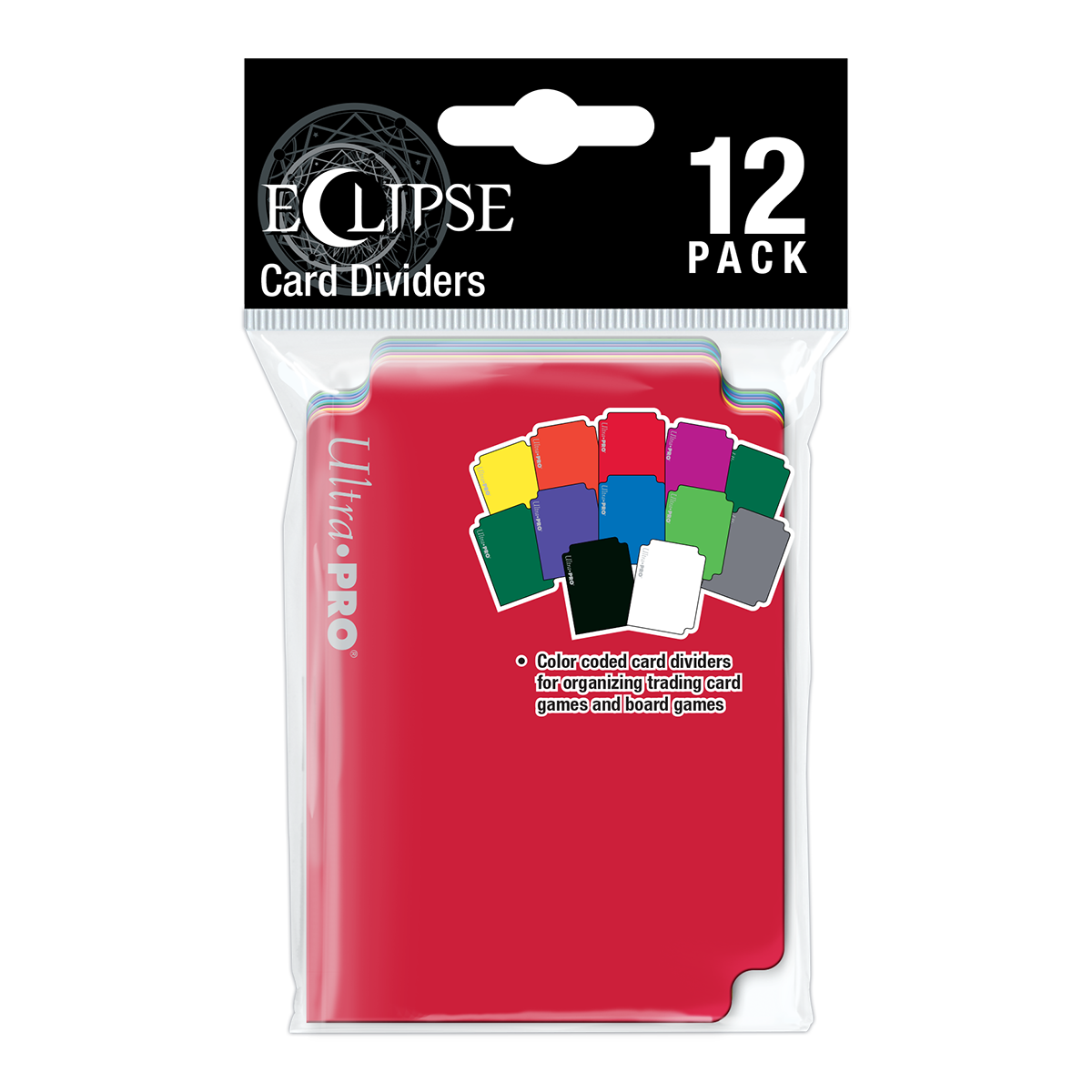 ECLIPSE® Multi-Colored Card Deck Dividers Pack (12ct)