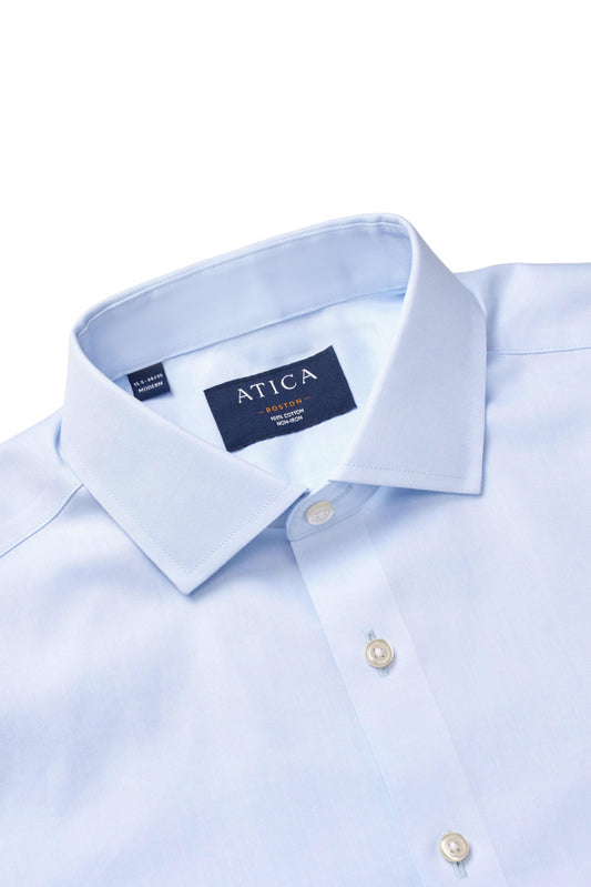 Boston Light Blue Pinpoint Shirt