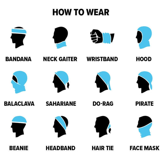 Neck Gaiter - Tidal Waves