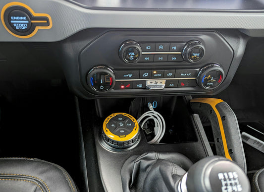 GOAT Mode Dial Ring Overlay V1 - 2021+ Bronco