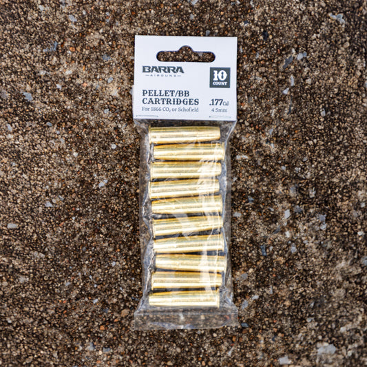 1866 CO2 Rifle .177 Caliber Pellet Cartridges - 10 Count