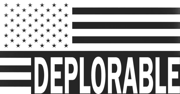 Deplorable Flag Decal