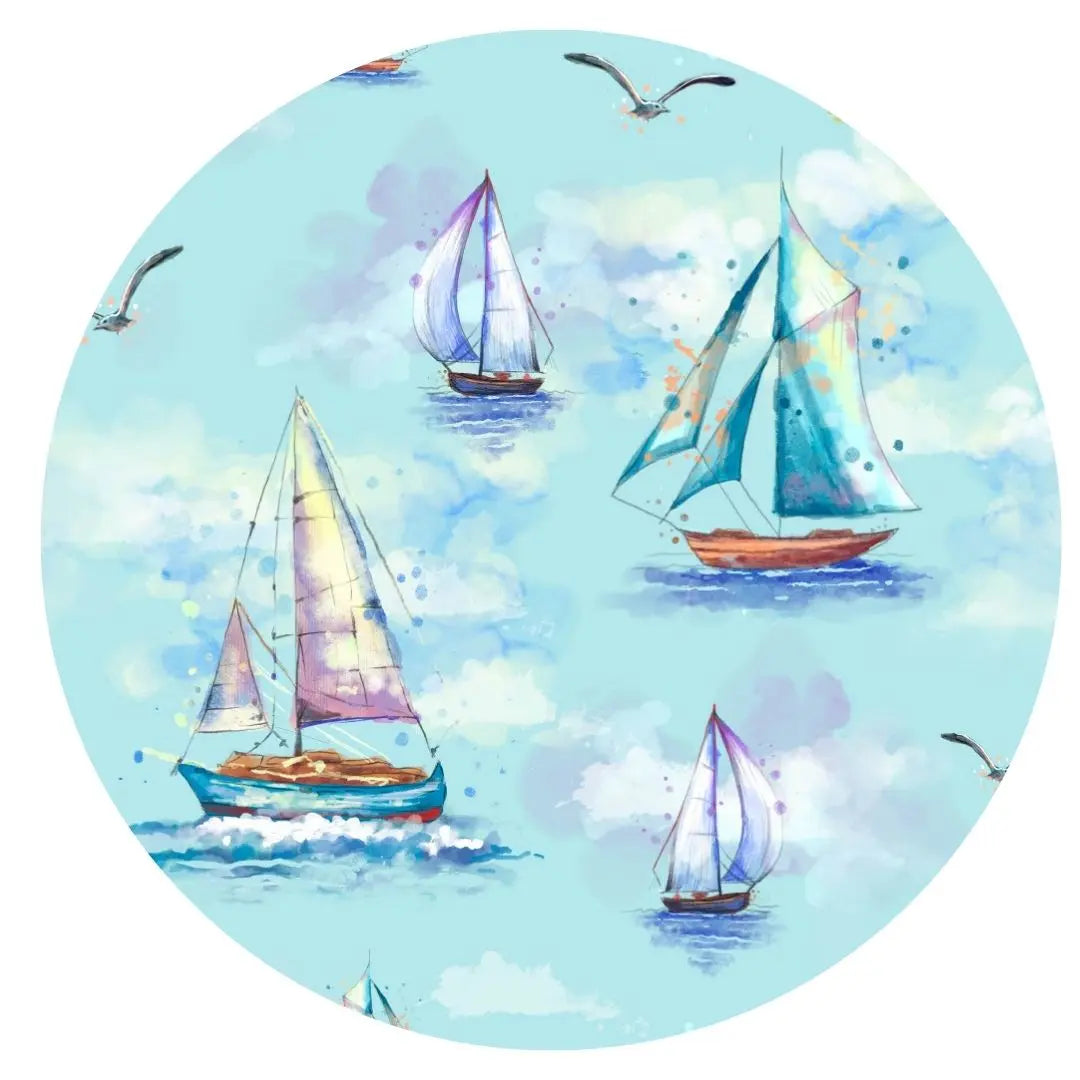 Sail Away Smocked Romper