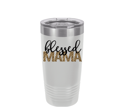 Blesssed Mama Leopard | Polar Camel Tumbler