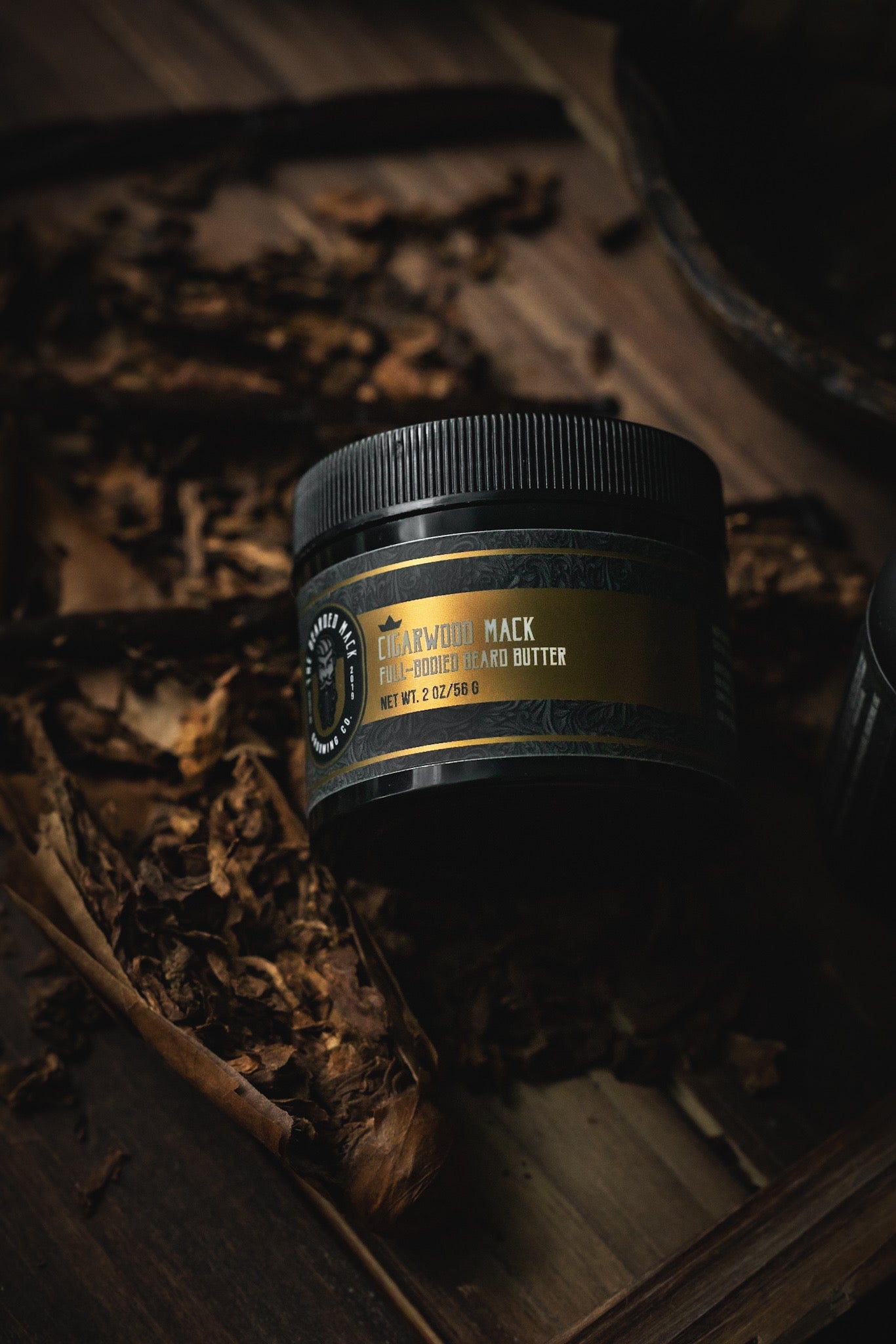 Cigarwood Mack Beard Butter - Tobacco, Oud + Smoky Vanilla
