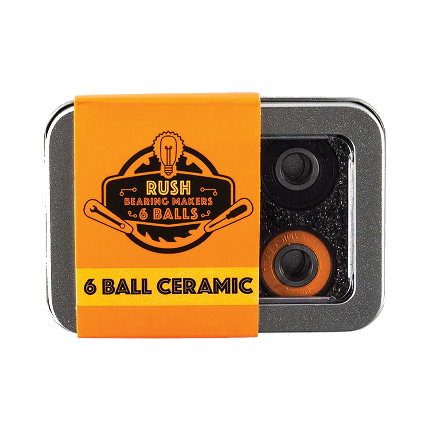 Rush 8-Ball Ceramic Bearings (Set of 8)