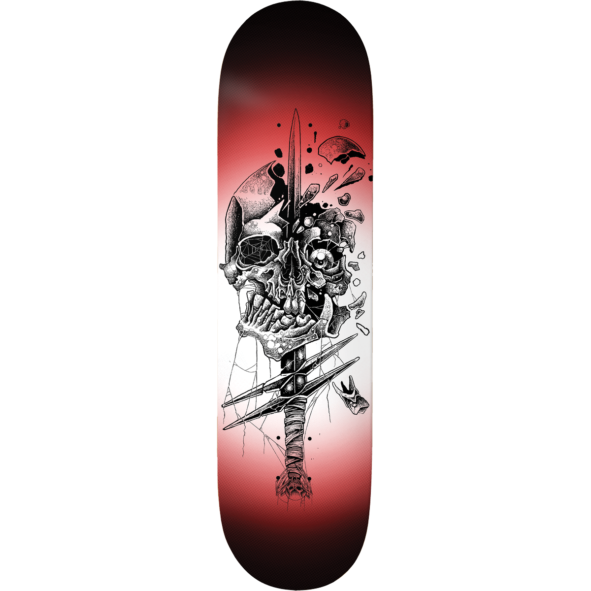 Deathwish Delfino Whiplash Skateboard Deck - 8.5"