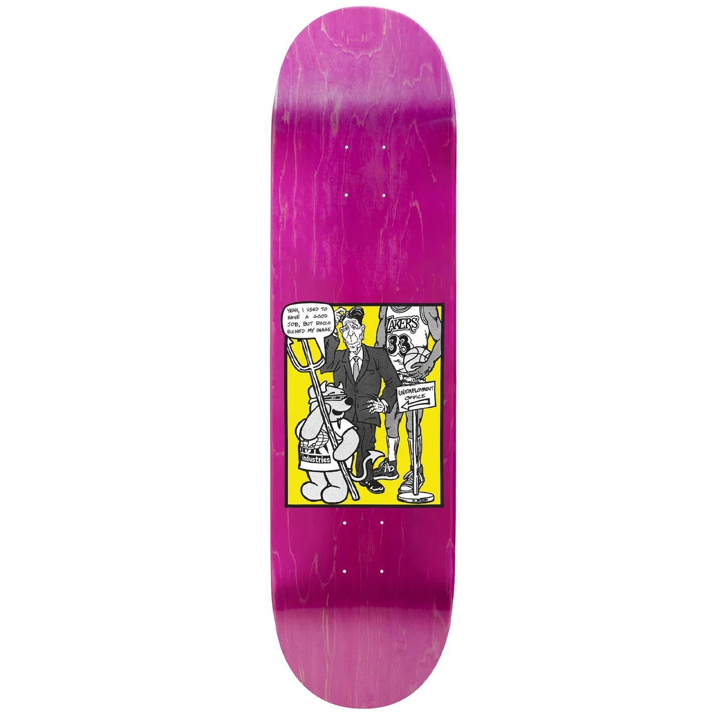 World Industries Rocco III Deck - 9″ Pink