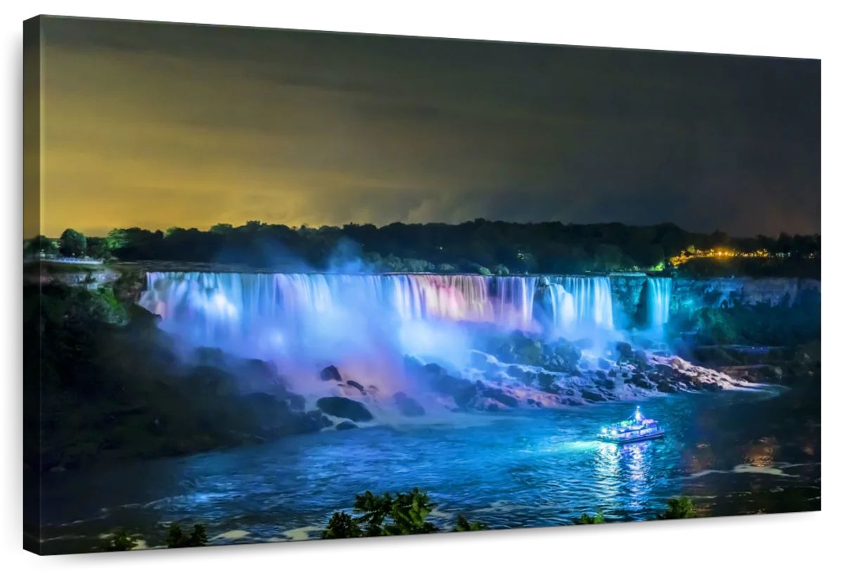 Colorful Niagara Falls Wall Art