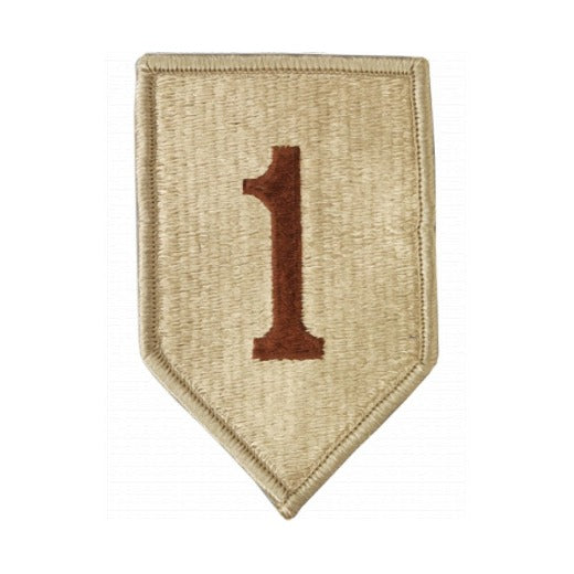 1st Infantry Division Desert Patch - Closeout Great for Shadow Box