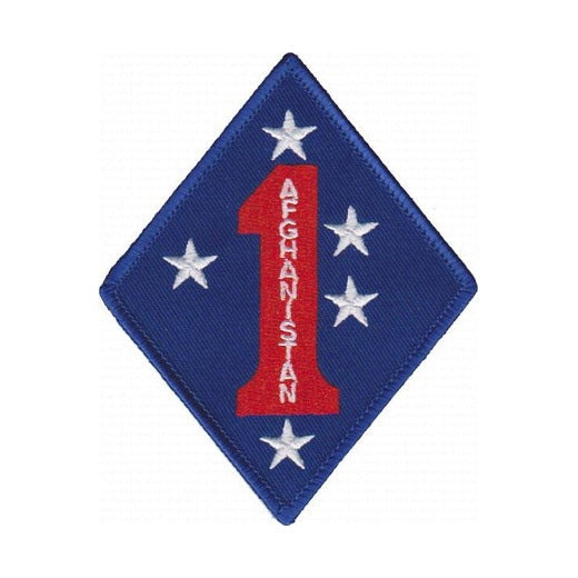 1st Marine Division Patch - AFGHANISTAN USMC Patch
