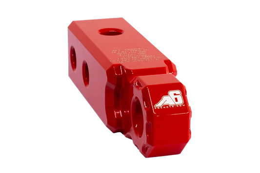 Shackle Block 2" Assembly - Red