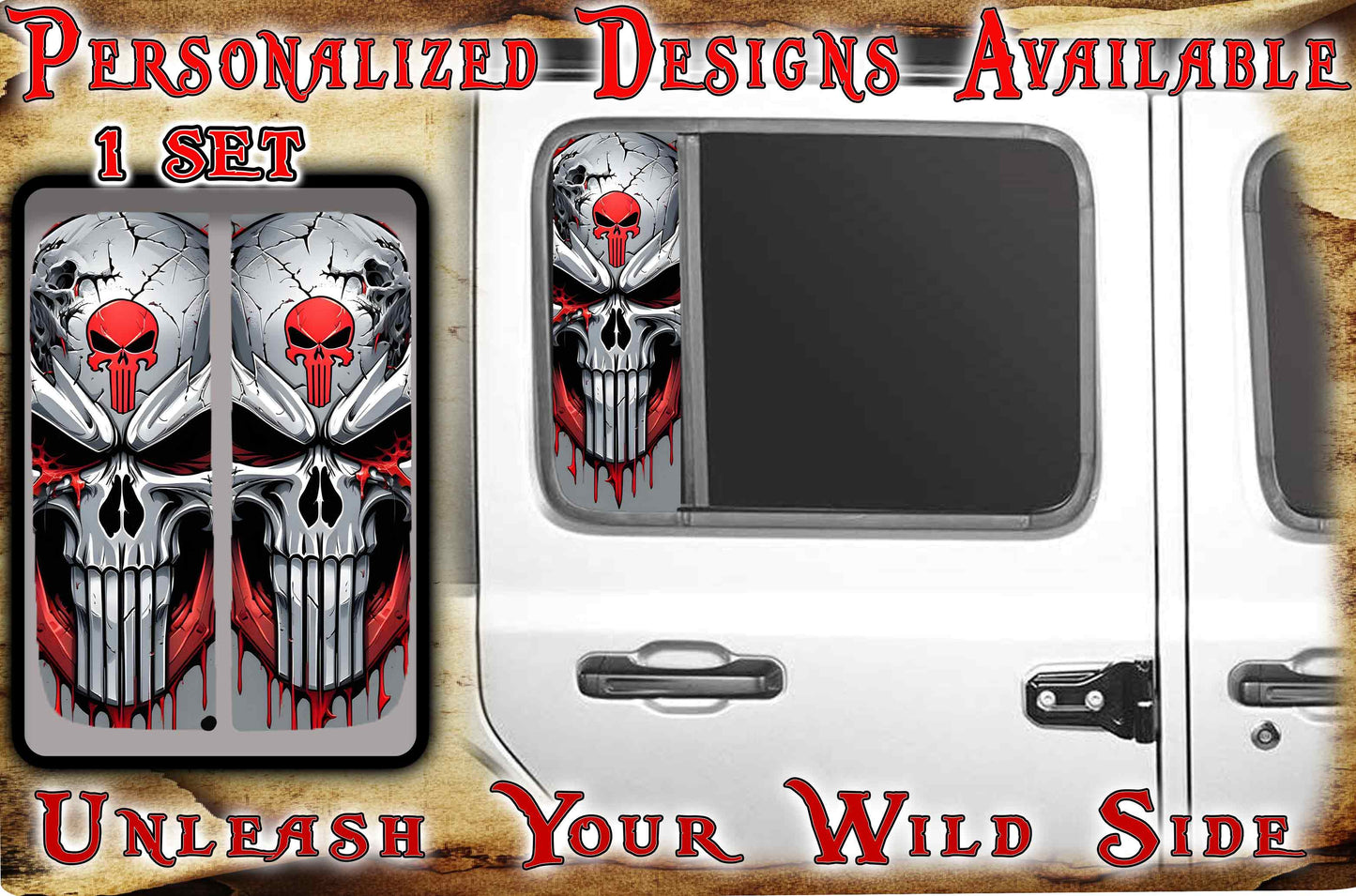 Punisher Side door window 200