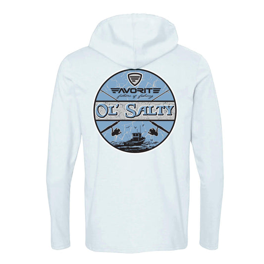 Ol Salty Lightweight Tri-Blend Hoodie
